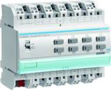 KNX Sterownik rolet 8-krotny, 230V AC, 6 mod
