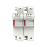 2 Pole 22x58 MFH Podstawa wkładki cylindrycznej 22x58 2P 125A 690VAC CH222DU EATON