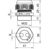 V-TEC VM32 2x8, Dławik kablowy