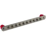 Szyna uziemiająca bez pokrywy, stal nierdzewna NIRO