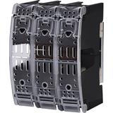 PKIP 00 M8-M8 3p S - Podstawa bezpiecznikowa z osłonami zacisków i pokrywą