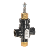 V311T, zawór regulacyjny, 3-drogowy, DN15, kvs 2,5, przyłącze 1/2, gwint wewnętrzny, medium -20…120°