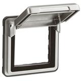 Soliroc - Adapter do osprzetu Mosaic z klapka - IP55, Legrand