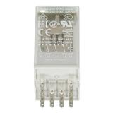 PRZEKAŹNIK CR-M125DC4LG, A1-A2=125V DC, 4 STYKI C/O ZŁOCONE, LED