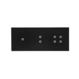 Simon 54 Touch Panel dotykowy S54 Touch 3 moduły 1 pole dotykowe + 2 pole dotykowe pionowe + 4 pola dotykowe zastygła lawa DSTR3134/73 KONTAKT