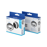 SUFITOWA OPRAWA PUNKTOWA BRILLANTE, SZKŁO, CZARNY KRYSZTAŁ, OKRĄGŁA