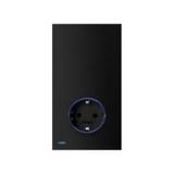 Simon 100 Gniazdo schuko / centralka Hub Pro iO. ! Wersja tylko monoblock Mocowany do pojedynczej pu