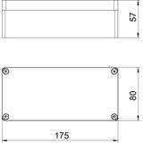 Mx 170805 SGR, Obudowa Aluminiowa