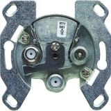 R.classic/1930/Glas Gniazdo RTV 2xSAT końcowe mechanizm Berker 53455332 WDF459316 HAGER