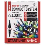 Oświetlenie łączone Standard - zestaw zasilacz + 100LED 10m multikolor, IP44, timer D1AM01 EMOS