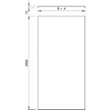 DLKS/050 POKRYWA PEŁNA 50X2000