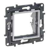 Niloe Step - adapter Mosaic- kolor aluminium, Legrand