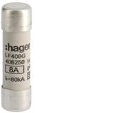 Wkładka bezpiecznikowa cylindryczna CH-14 14x51mm gG 8A 500VAC LF408G HAGER