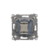Simon 54 Przycisk roletowy 10A 250V szybkozłączka złoty mat DZP1.01/44 KONTAKT