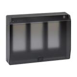 Simon Connect Ramka obudowy S500 z pokrywą 3-modułowa 6x K45 szary grafit 51040103-038 KONTAKT