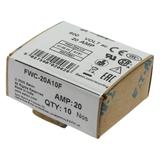 20AMP 600V AC UL FERRULE 10x38MM FUSE Wkładka szybka 20A AC 600V 10x38 mm aR UL FWC-20A10F EATON