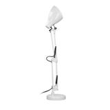 Lampka biurkowa DIAN 60W regulowana stalowa biała DL-1/W ORNO