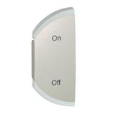 MY HOME SCS CELIANE - KLAWISZ LEWY ON/OFF TYTANOWY, Legrand