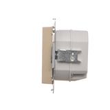 Simon 55 Oprawa oświetleniowa LED 230V (0,93 W) Barwa ciepła biała 3100K Szampański mat