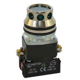 Przycisk NEF30-KLD Y/24V-230V zielony W0-NEF30-KLD Y Z PROMET