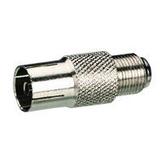 ADAPTER DOPASOWUJĄCY, 1 WTYK ŻEŃSKI O9,52 MM DO ZŁĄCZA ŻEŃSKIEGO ''F'', Legrand