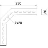 MW 90/SL23, KĄTOWNIK NAROŻNY 90 VA-4301