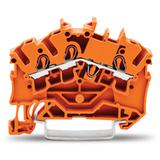 TOPJOBS złączka 3-przewodowa 2,5 mm2 pomarańczowa