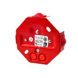 PIP-1AN R3x2x4 Puszka przeciwpożarowa, ośmiokątna, E90, rozgałęźna, 3x2x4 mm2, 123x115x28mm - kolor