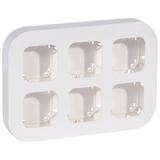 FORIX IP20 - STACJA ROBOCZA NA 6 MECHANIZMÓW BIAŁA, Legrand