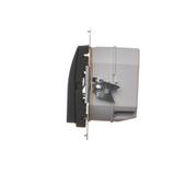 Simon 54 Oprawa oświetleniowa LED 230V AC 1.1 W białe zimne 5900 K czarny