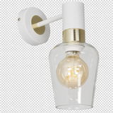 MILAGRO Kinkiet ROMA WHITE 1xE27