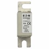 80A 690V IEC gR 00/80 SQ. BODY IND. FUSE Wkładka szybka 80A AC 690V DIN 00 30x51x100 mm g 170M2613 E