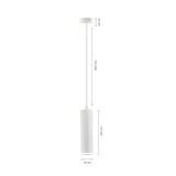 OPRAWA MADARA MINI RING GU10 ZWIS BAZA 230V IP20 fi55*200mm BIAŁY kabel 1m