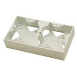 IMPRESJA Puszka instalacyjna podwójna - kolor ecru