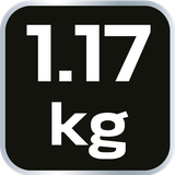 Klucz udarowy pneumatyczny kątowy, 1/2", 88 Nm