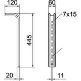 TPS/445, WSPORNIK TPSA 445MM FS