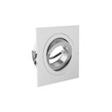 SUFITOWA OPRAWA PUNKTOWA MORENA, IP20, KWADRAT, INOX