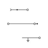 TOPJOBS złączka piętrowa 2,5 mm2 NT/L/PE szara