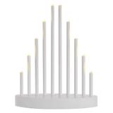 Świecznik biały 10LED 25cm ciepła biel IP20 timer DCAW01 EMOS