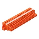 Gniazdo MCS-MIDI Classic 17-biegunowe pomarańczowe raster 5,08mm /10szt./ 231-317/027-000 WAGO