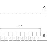 VB-MDP/10-MD, LISTWA UZIEMIAJĄCA