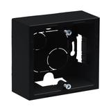 Suno Pojedyncza Puszka Natynkowa Czarny 721494 LEGRAND