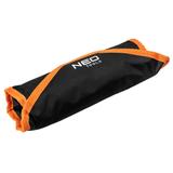 Klucze płasko oczkowe z grzechotką i przełącznikiem, zestaw 12 szt., 8 - 19 mm, miękkie etui