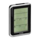 Bezprzewodowa stacja pogodowa z pomiarem temperatury i wilgotności zewnętrznej i wewnętrznej zegar W