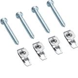 univers Blaszka i śruba montażowa do montażu profili UN, 4 szt