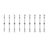 bramka diodowa 9x1N 5408