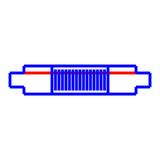 SPS 2 łącznik ruchomy, biały SPECTRUM