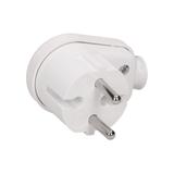 Wtyczka kątowa 2P 16A biały WT-16 K2/BIAŁY ORNO