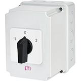 CS 40 53 PN2 - Przełącznik 1-0-2, 3P w obudowie