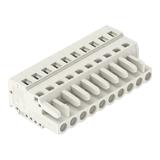 Gniazdo MCS‑MIDI Classic 10‑biegunowe jasnoszare raster 5mm 721‑110/026‑000 /50szt./ WAGO